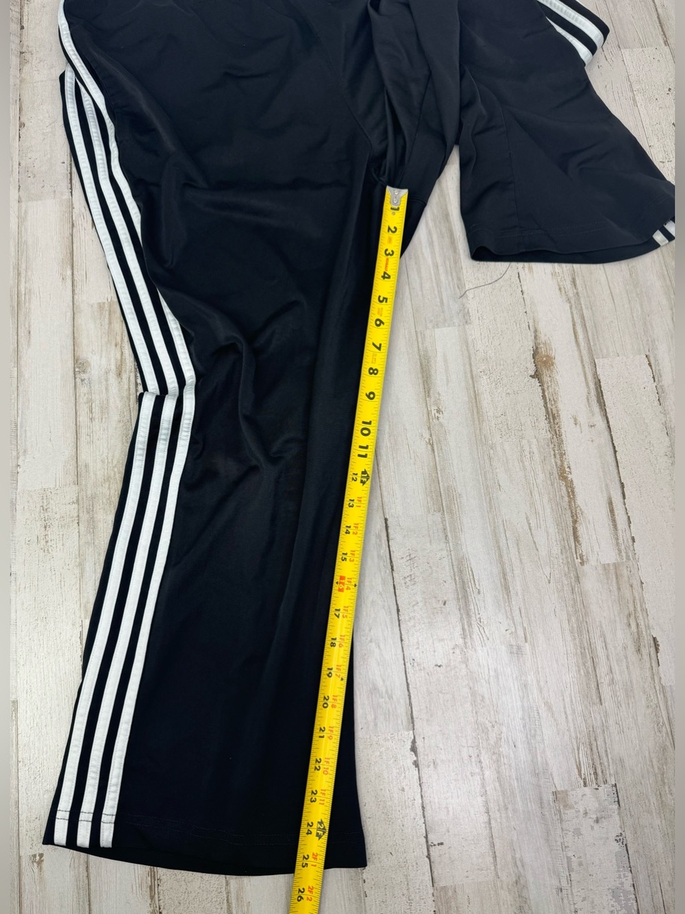 Adidas Climalite Men’s 2XL Sweatpants Black White Stripe - Picture 6 of 9